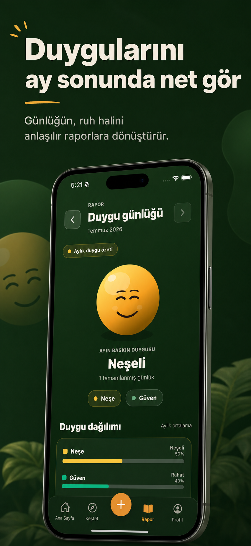 Günlüğe Dök rapor ekranı